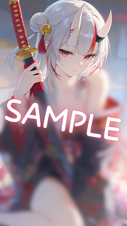 スマホ壁紙【百鬼あやめ】